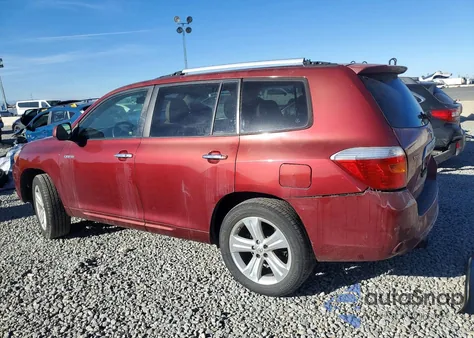 2008 Toyota Highlander Limited from USA, damaged, VIN JTEDS42A582056777